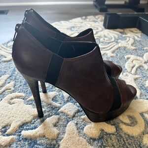 Jessica Simpson Ray Army Brown Vintage Nubuck Bootie Size 10